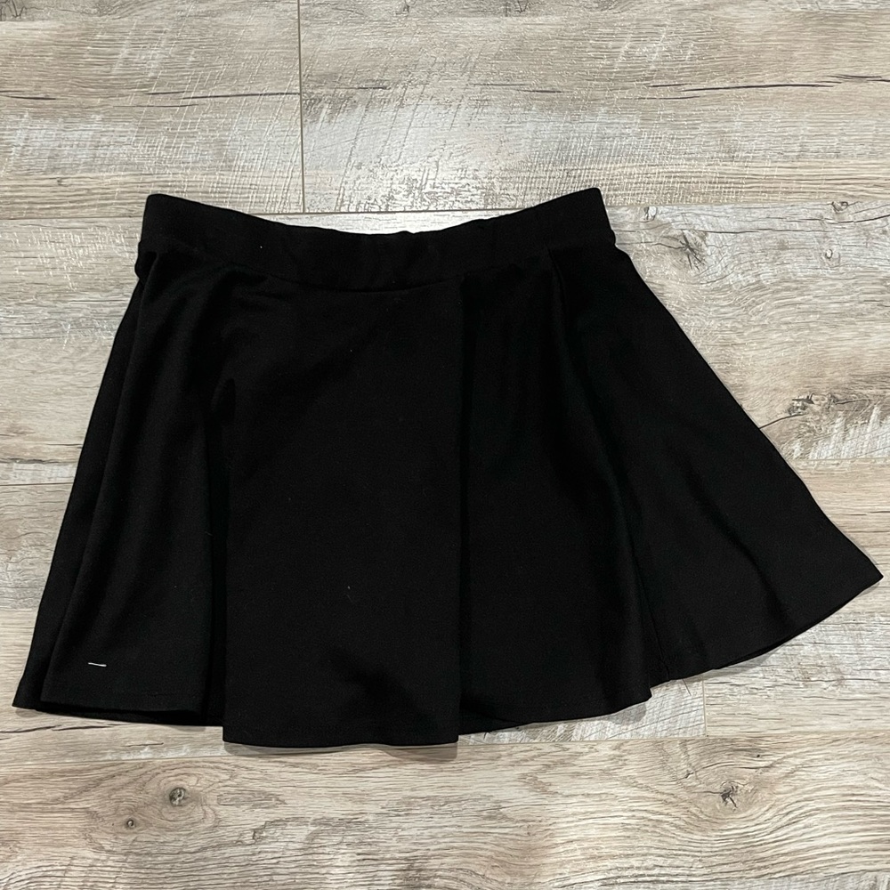 A-Line mini skirt with elastic waistband